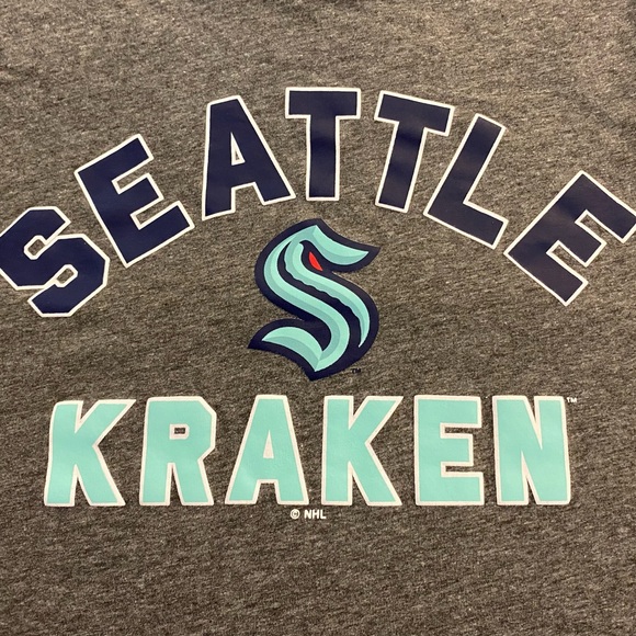 NHL Seattle Kraken short sleeve T-shirt - Size M - Picture 2 of 4